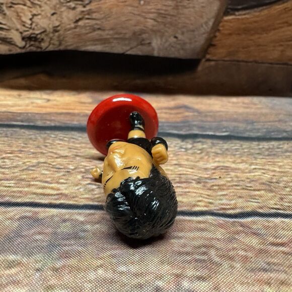 Jumbo Tsuruta Pro Wrestling Mini Big Head Action Figure Vol 5 NJPW AJPW Pro Kaku - Picture 6 of 7